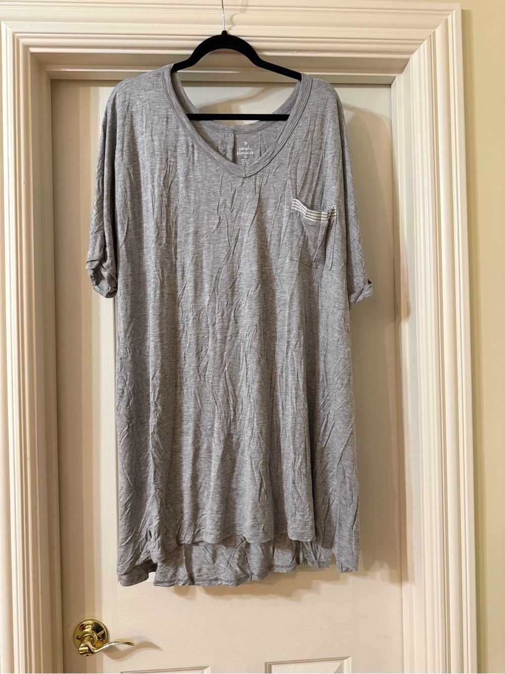 Simple Pleasures Plus Size Sleepshirt